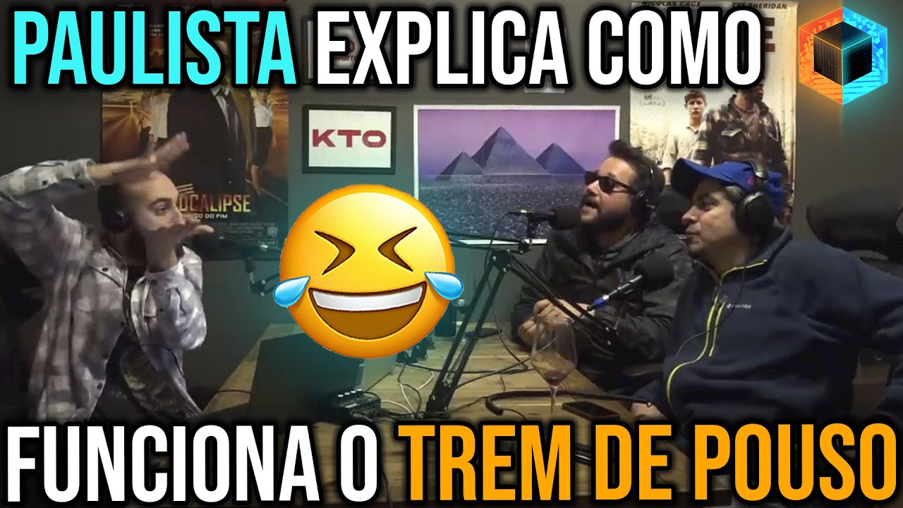 Paulista explica como funciona o trem de pouso | Cortes do Caixa Preta