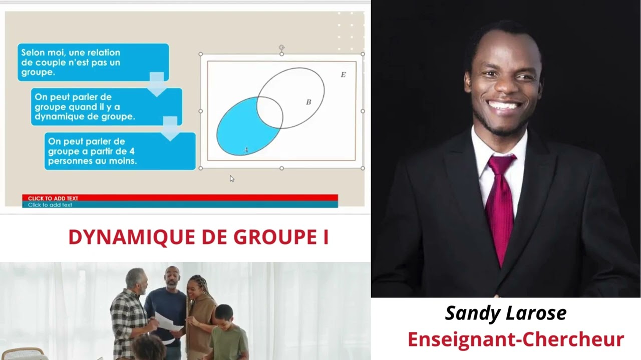 DYNAMIQUE DE GROUPE I