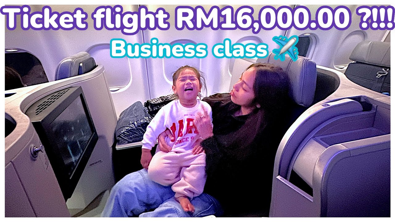 POV first time naik Business class MAS pergi JAPAN ✈️🇯🇵 #malaysiaairlines