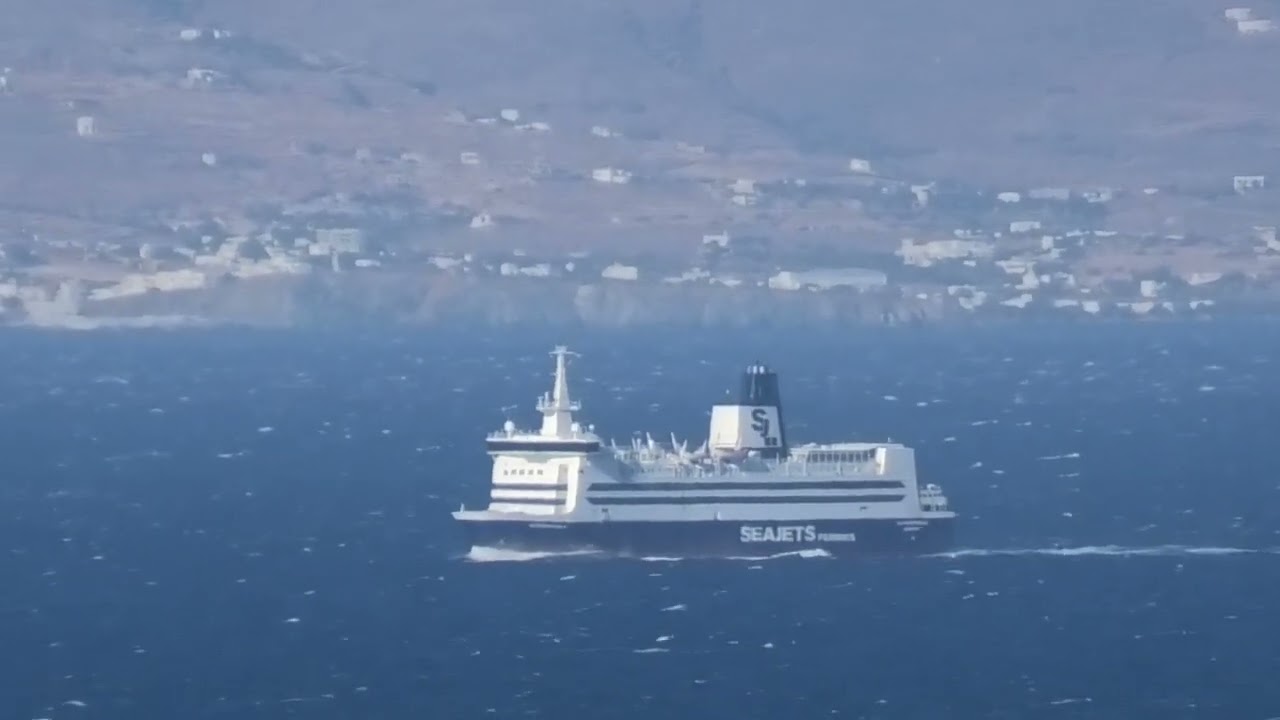 13/7/25  Το Superstar II Καταγράφηκε ανοιχτά της Σύρου