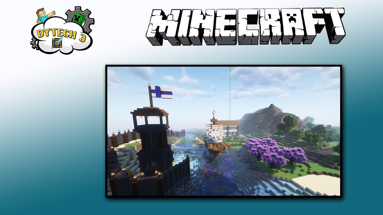 Die Basis von Technik Gang mit Heinrichlein Gaming 💎 Minecraft  DYTECH III 💎 Overview 💎 017