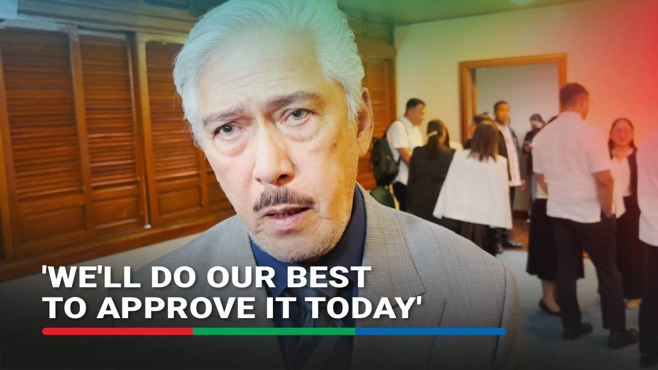 Sotto: Senate to pass excise tax suspension bill today | ABS-CBN News