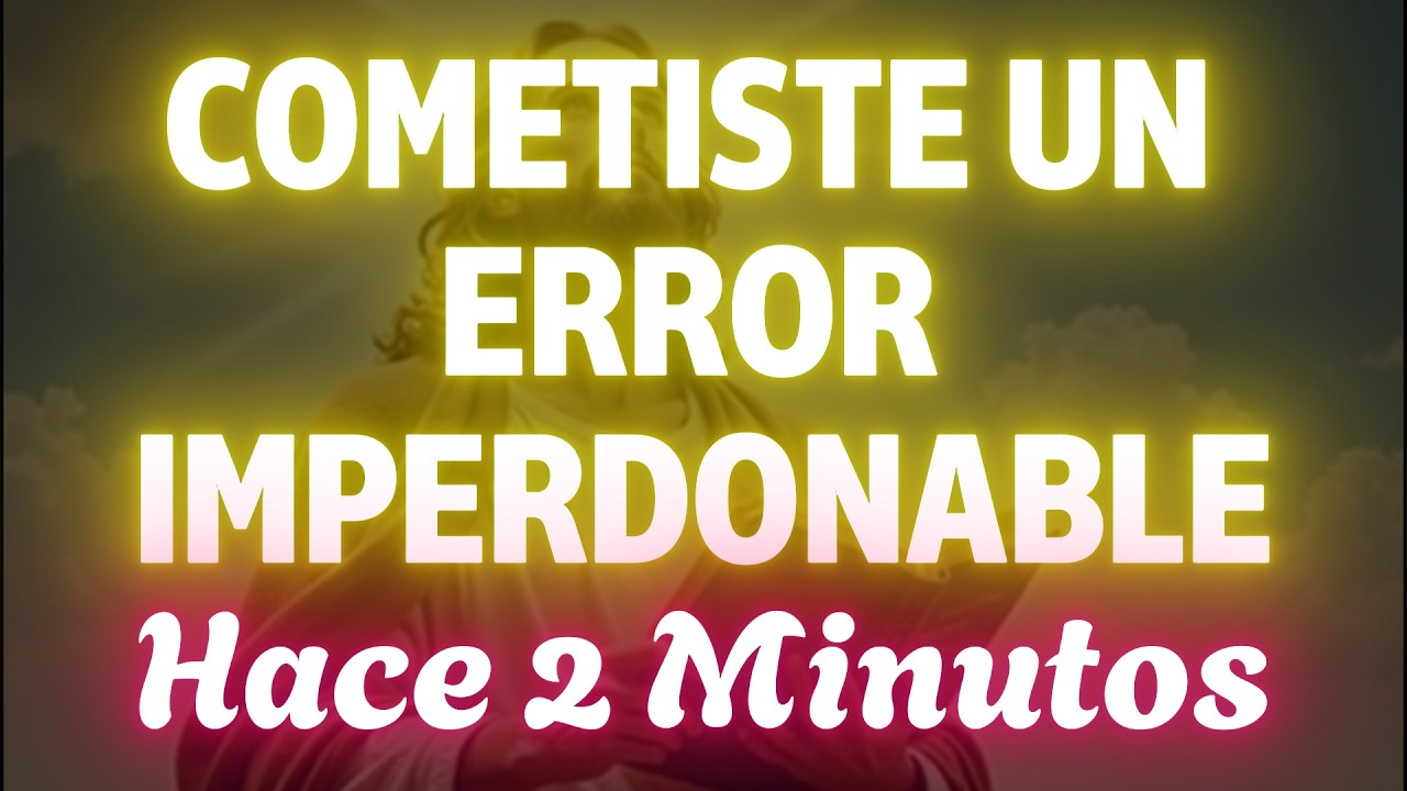 DIOS TE ADVIERTE: EL ERROR QUE COMETISTE HACE 2 MINUTOS PUEDE CAMBIARLO TODO… (MÍRALO AHORA)