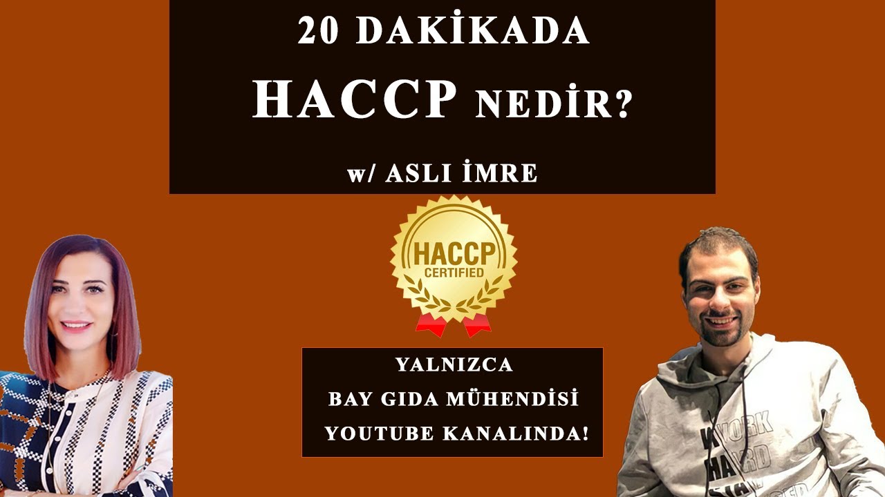 20 DAKİKADA HACCP NEDİR? [ASLI İMRE] #haccp