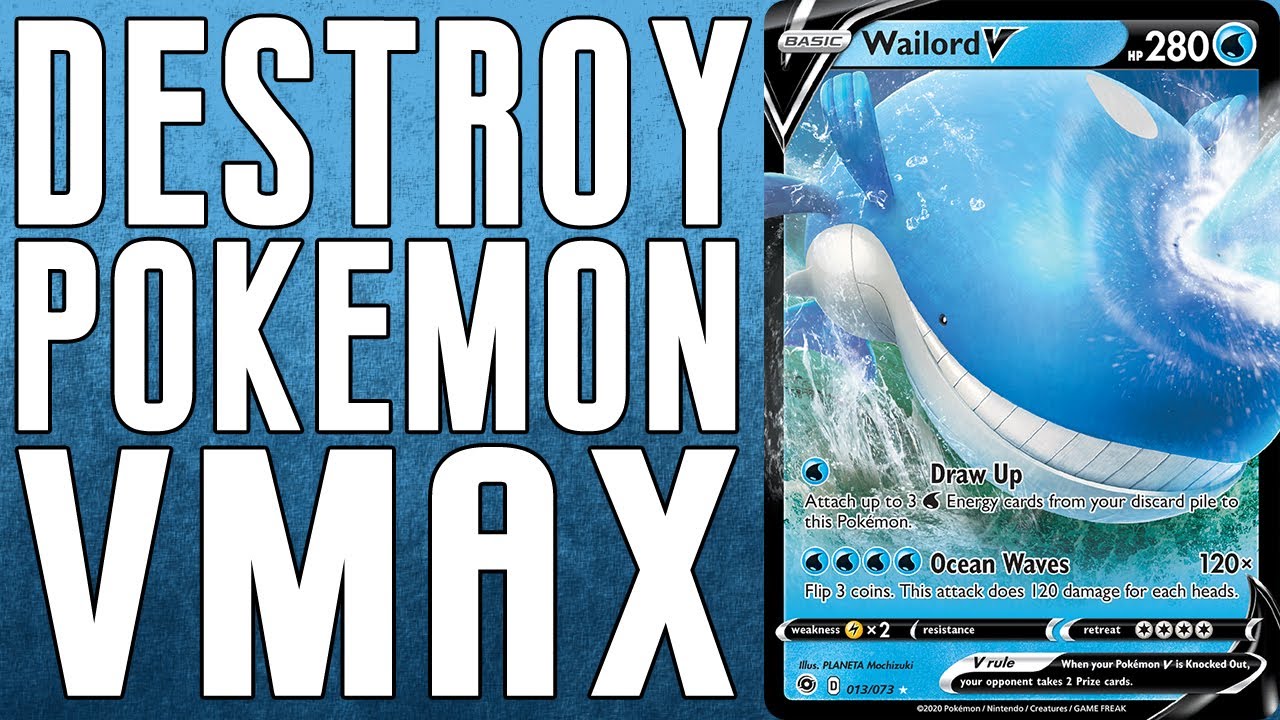 *NEW* Wailord V Dominates Pokemon VMAX!!