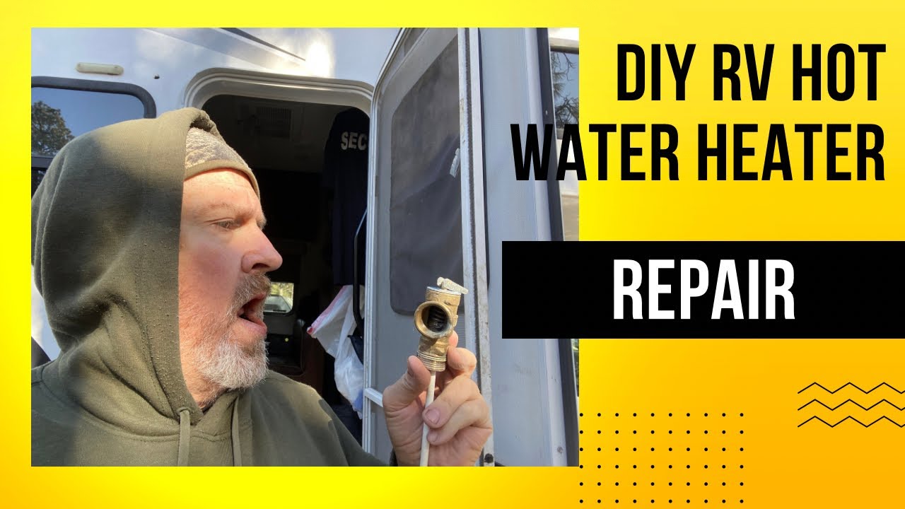 RV Hot Water Valve Repair & RV Park Set-Up || RV’ing with Luck