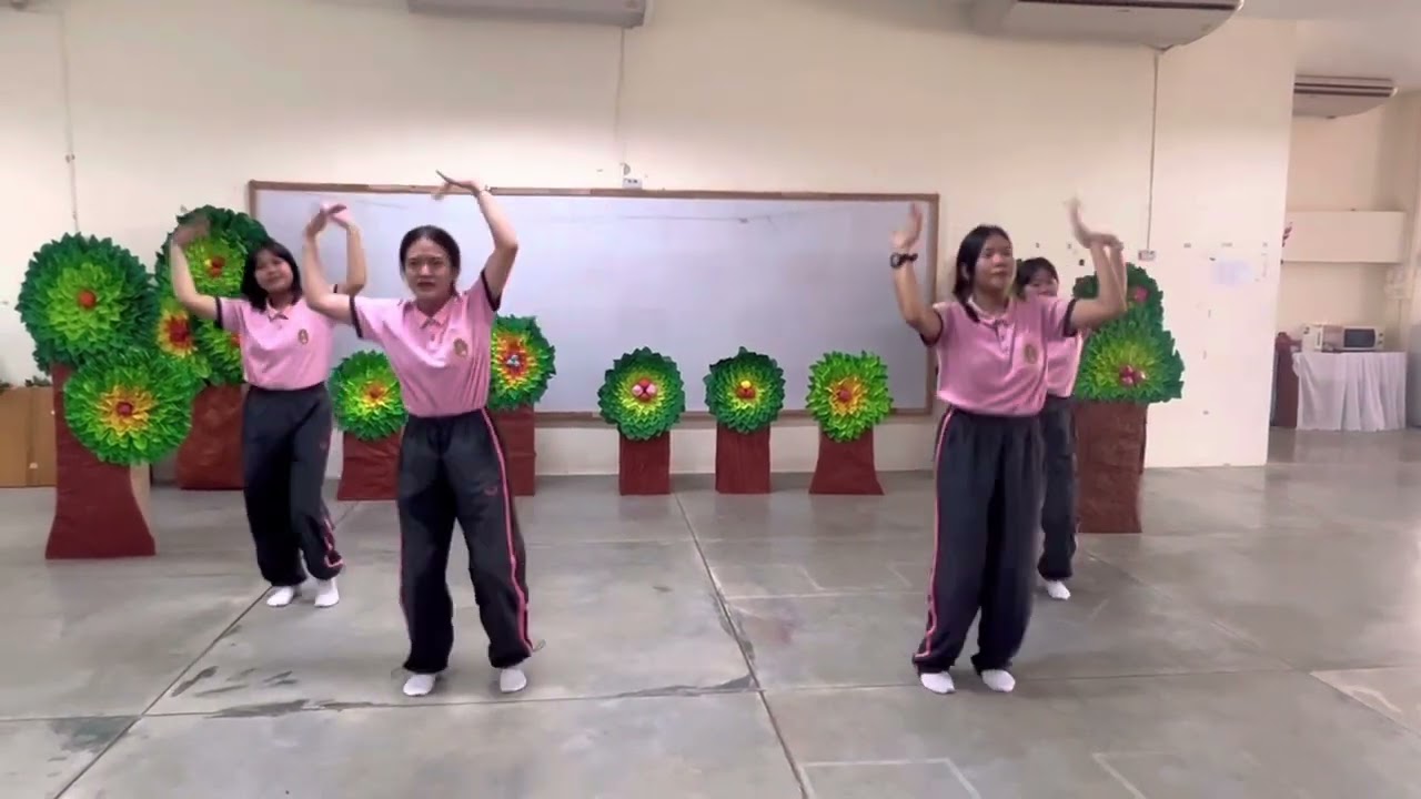 เต้นประกอบเพลง ฝนเทลงมา