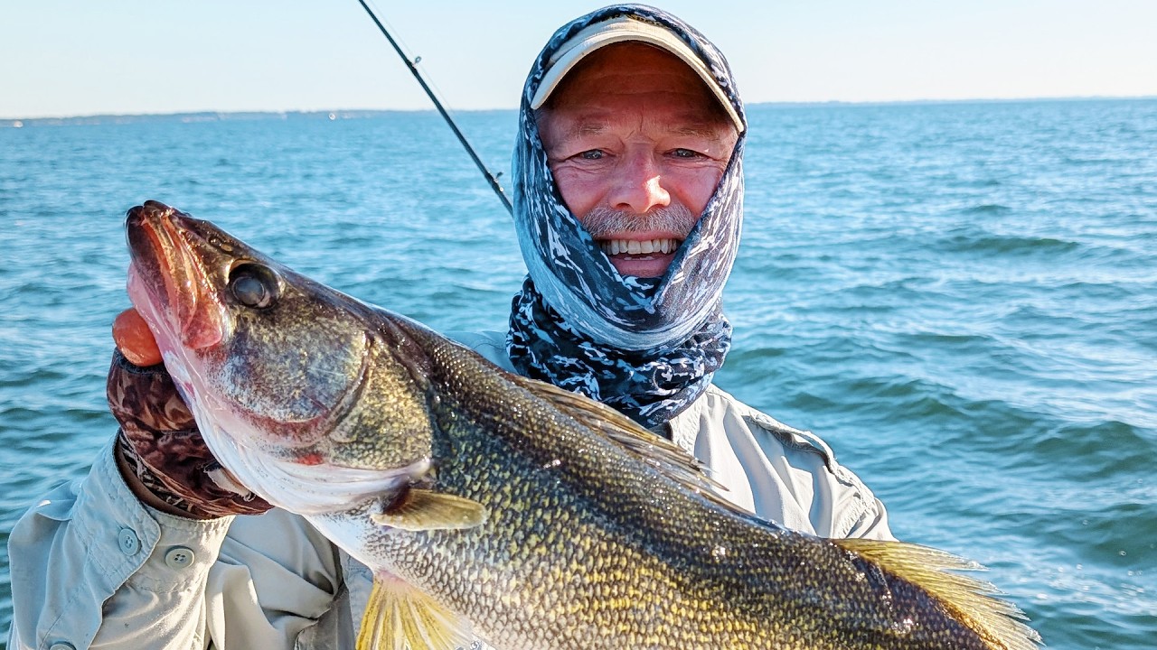 Walleye Fishing - trolling speed is key!