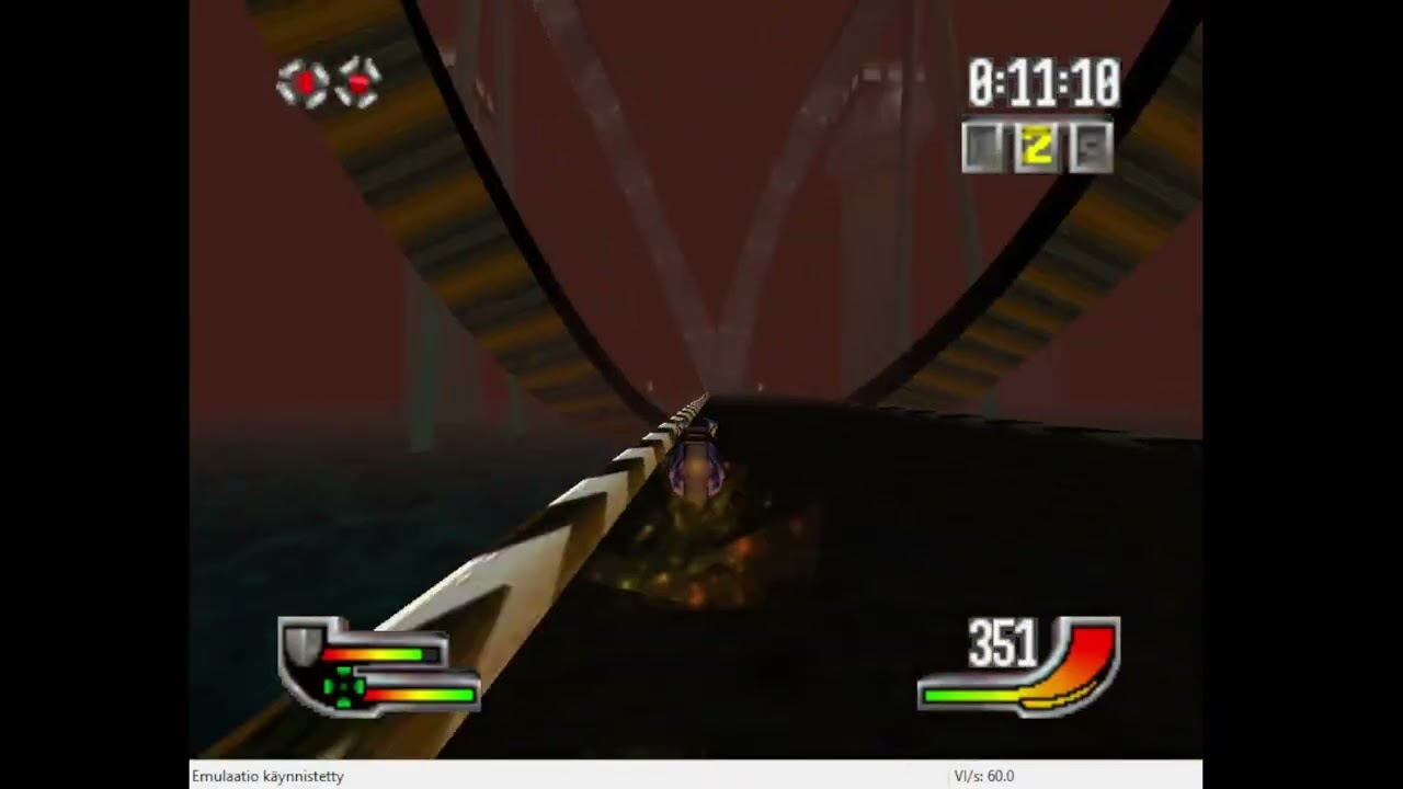 N64, NTSC, Emulated, Extreme-G, Time Trials, City 1, 2:24.16, 0:39.46