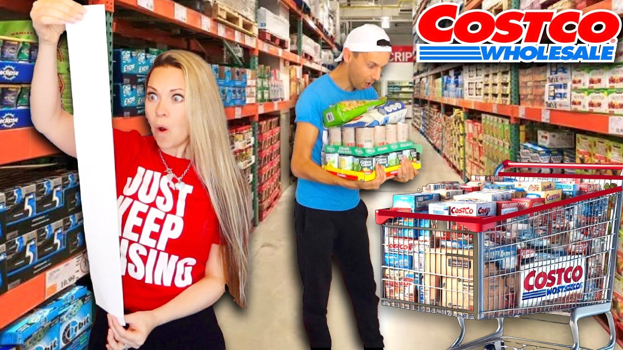 Shocking! COSTCO USA vs COSTCO UK price comparison! HUGE food shopping haul!