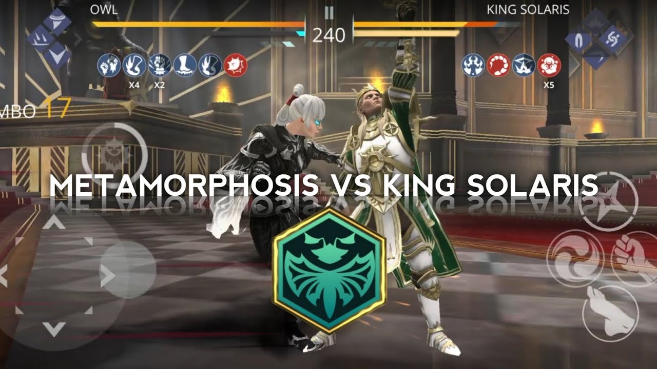 METAMORPHOSIS VS KING SOLARIS || SHADOW FIGHT 3