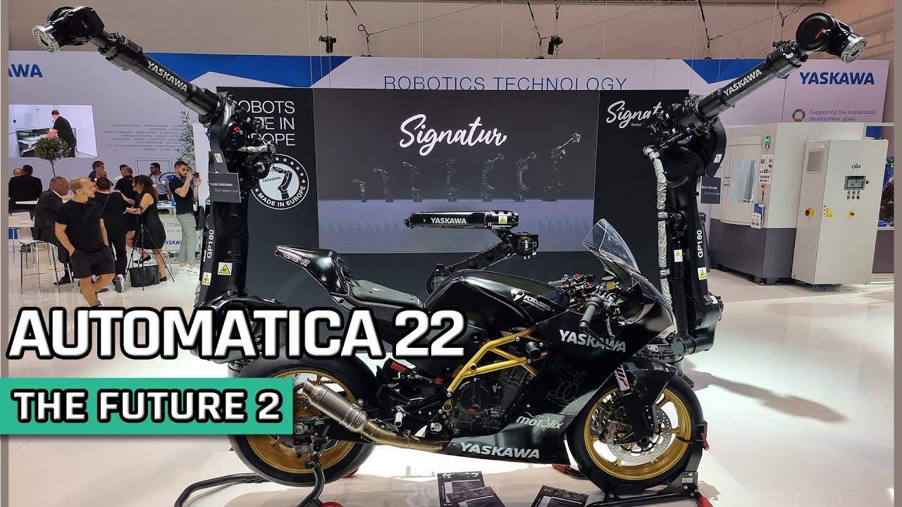 AUTOMATICA 2022 Highlights part2 Munich messe exhibition robotics fair 4K