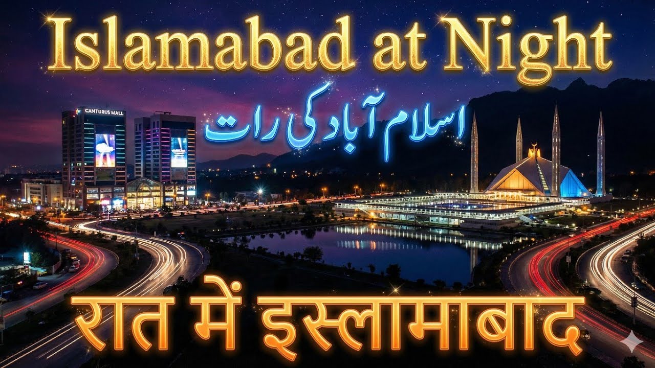 Islamabad || Exploring the Twin Cities at Night #islamabad #islamabadrawalpindi