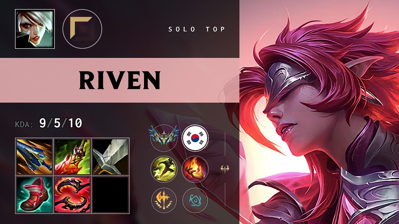Riven Top vs K'Sante - KR Challenger Patch 26.13