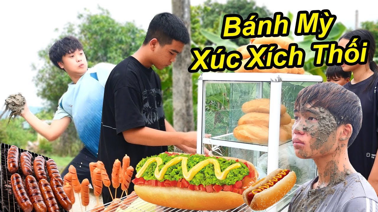 Trẻ Tr&acirc;u Khởi Nghiệp Qu&aacute;n B&aacute;nh Mỳ Kẹp X&uacute;c X&iacute;ch 