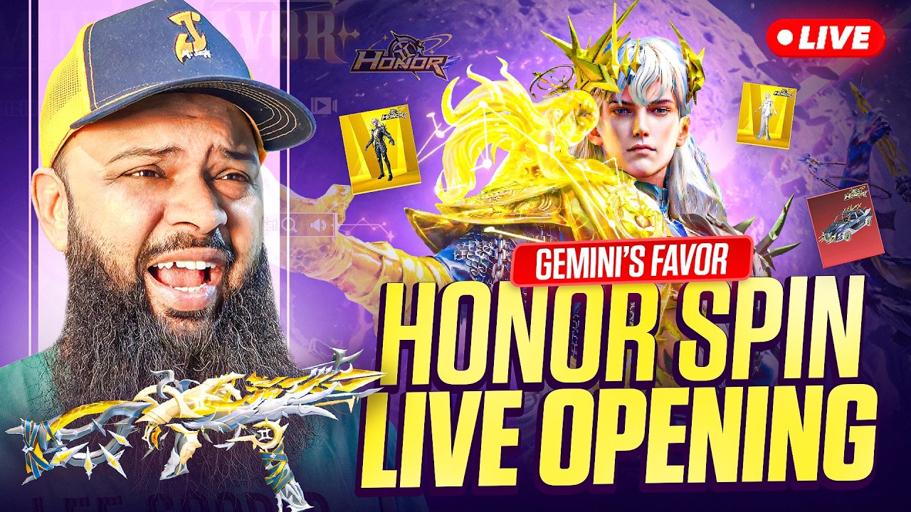 LIVE 🔥 Ultimate Honor Series Sets & Dioscuri UMP45 Upgrade Lucky Spin 🌀 PUBG Mobile Crate Opening