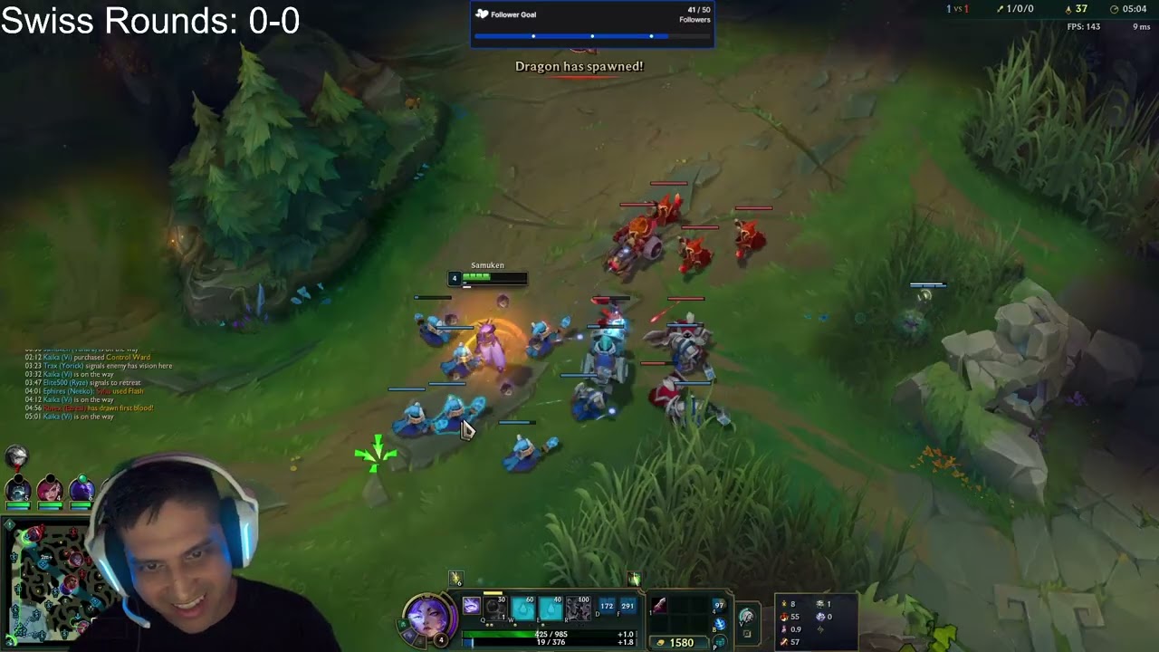Game 1 Swiss Rounds Day 1 (Lock and Load 17)