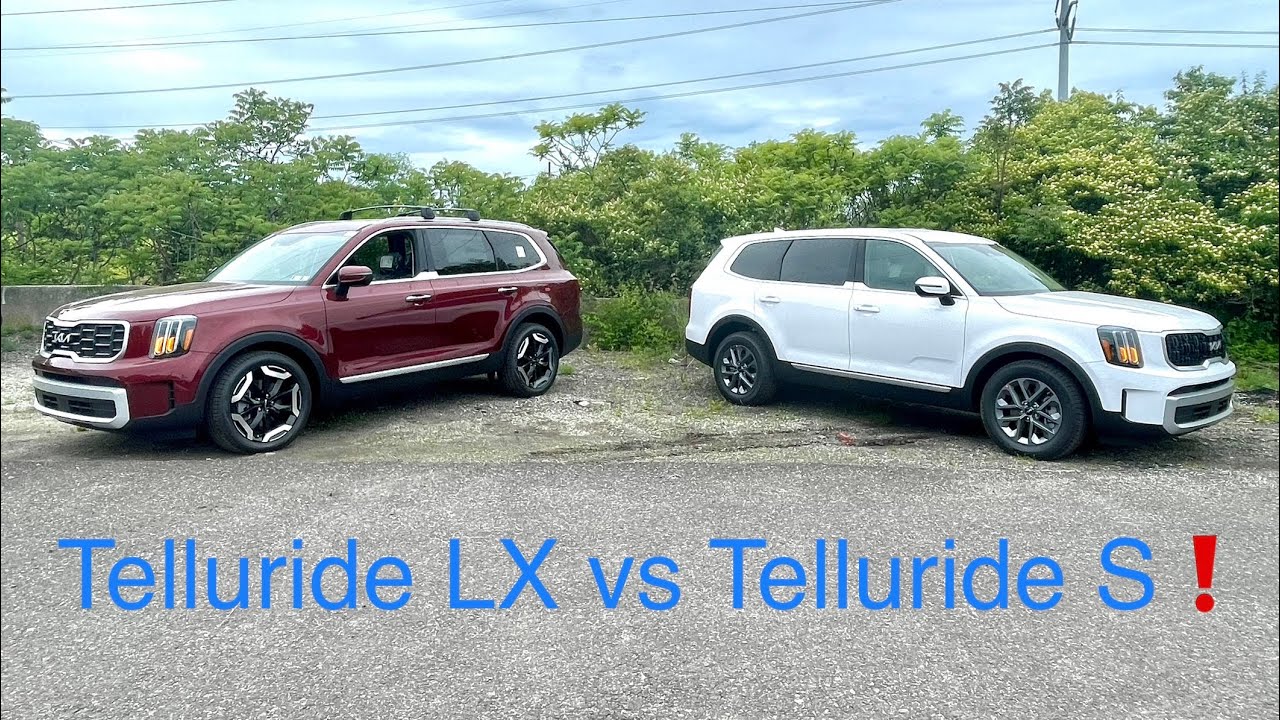 Kia Telluride LX vs Kia Telluride S❗️Which model is perfect, for YOU⁉️