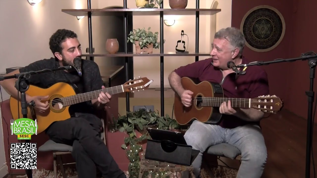 Celso e Pedro Viáfora no Música #EmCasaComSesc