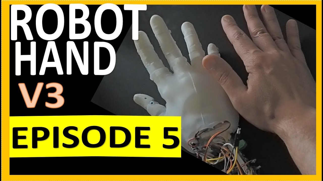 👍EPISODE 5 LAD Robotic Hand V3.0: MAKING OF  RUBBER SKIN-MOULDING, DEMOULDING AND INSTALLATION