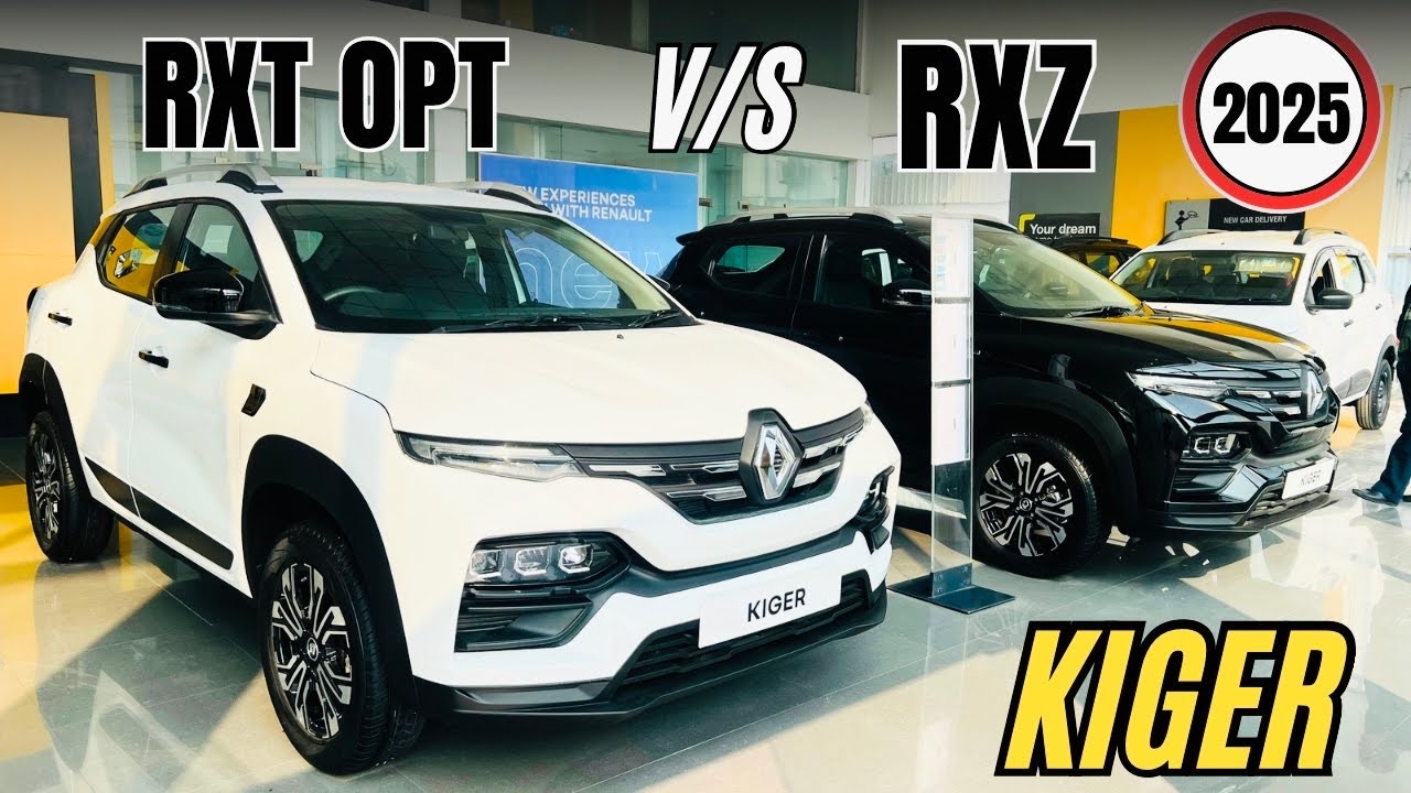 Renault Kiger RXT Opt Vs RXZ Full Comparison ✅ Price & Features ❤️ Which One Is Good?