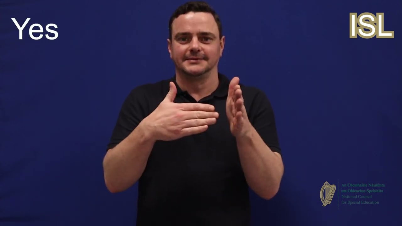 Irish Sign Language (ISL) Learn 20 Basic Signs