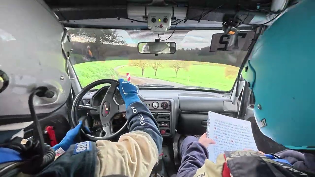 ES 4 Rallye Vienne et glane 2025 Nicolas BRASSEUR Léa TOUSSAINT 106 A6