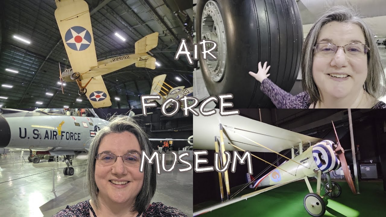 Having fun at the Air Force Museum....All by myself!