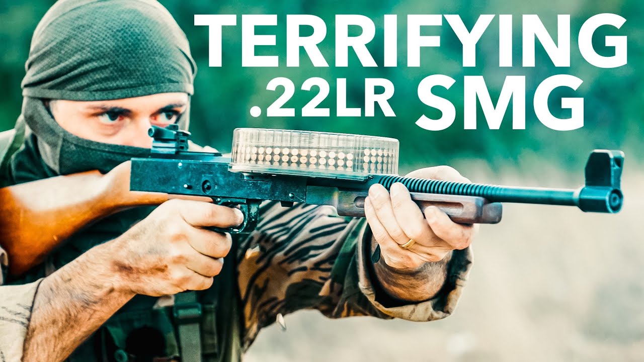 Запрещенный пистолет-пулемет .22LR: American 180