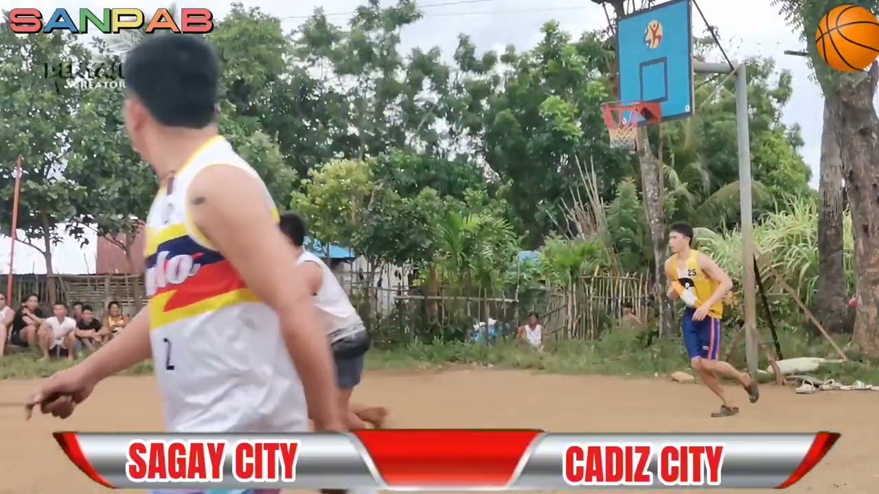 9.4k pot👉  SAGAY CITY 🆚 CADIZ CITY 🏀  #Sanpab #Sanpabasketball 