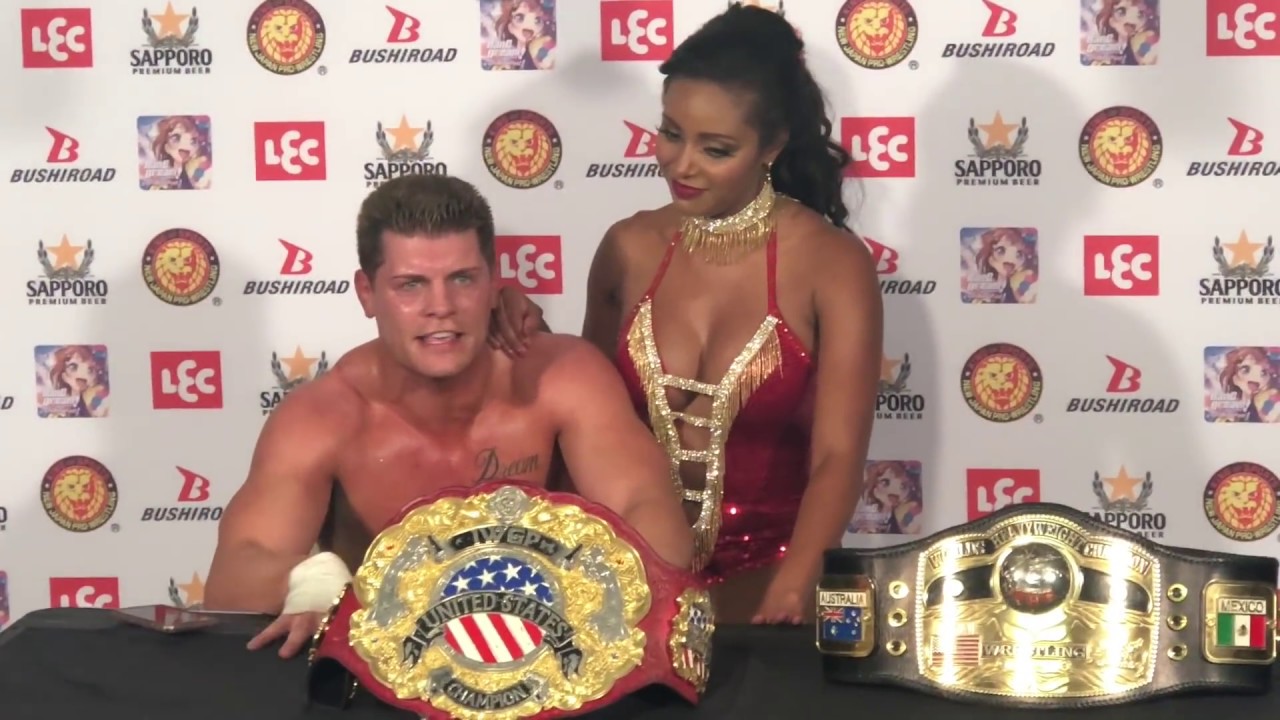 NWA World Champion Cody Rhodes On Winning IWGP US Title At NJPW Long Beach