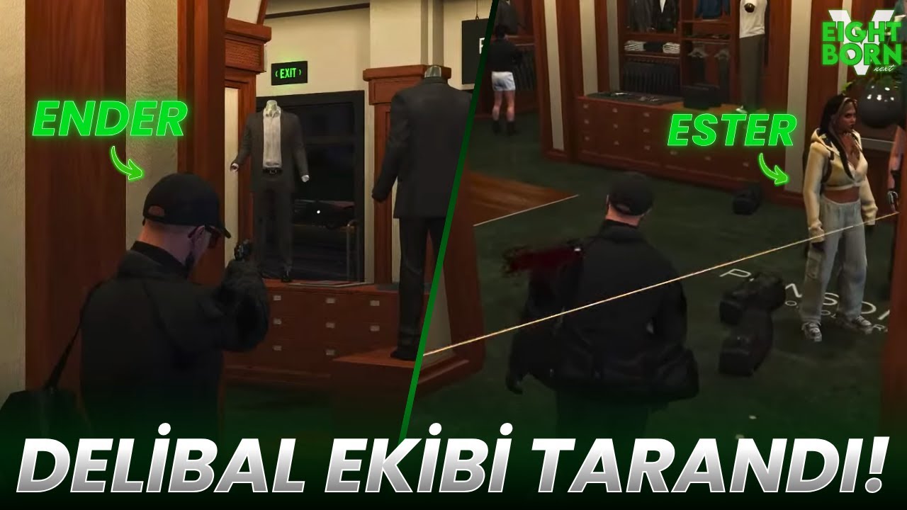 DELİBAL EKİBİ MAĞAZA'DA TARANDI! EİGHTBORNV NEXT