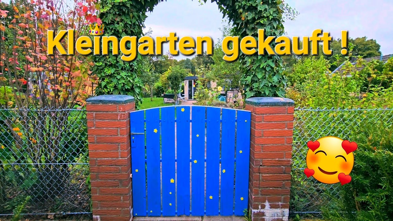 Ich habe einen Schrebergarten gekauft! Führung durch meinen Kleingarten, es gibt viel zu tun #Garten