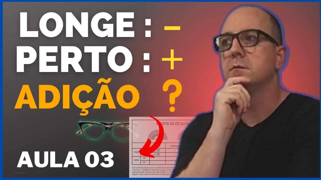 COMO CALCULAR ADIÇÃO DE MULTIFOCAIS  QUANDO O GRAU DA RECEITA TIVER SINAL DIFERENTE DE LONGE E PERTO