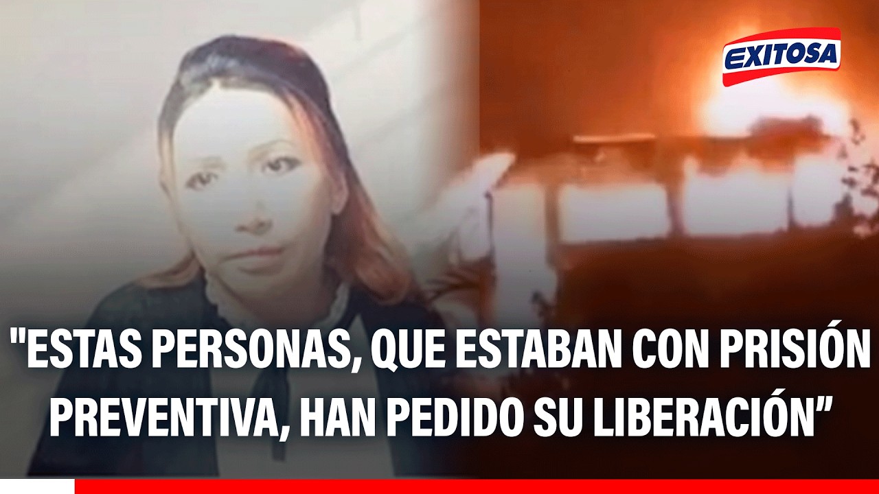 🔴🔵 Viuda de Fiscalizador de la SUTRAN que falleció revela que acusados fueron liberados