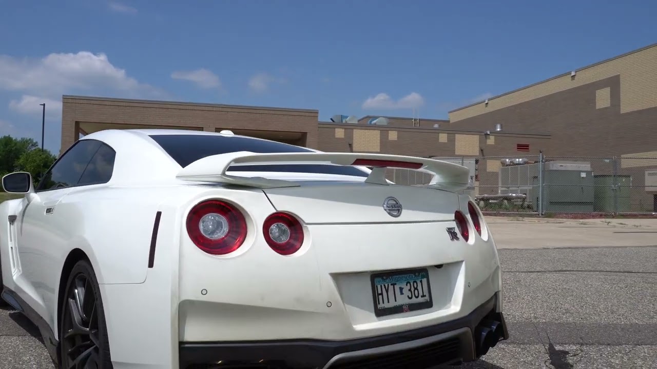 MY 2017 NISSAN GTR WITH ARMYTRIX EXHAUST!
