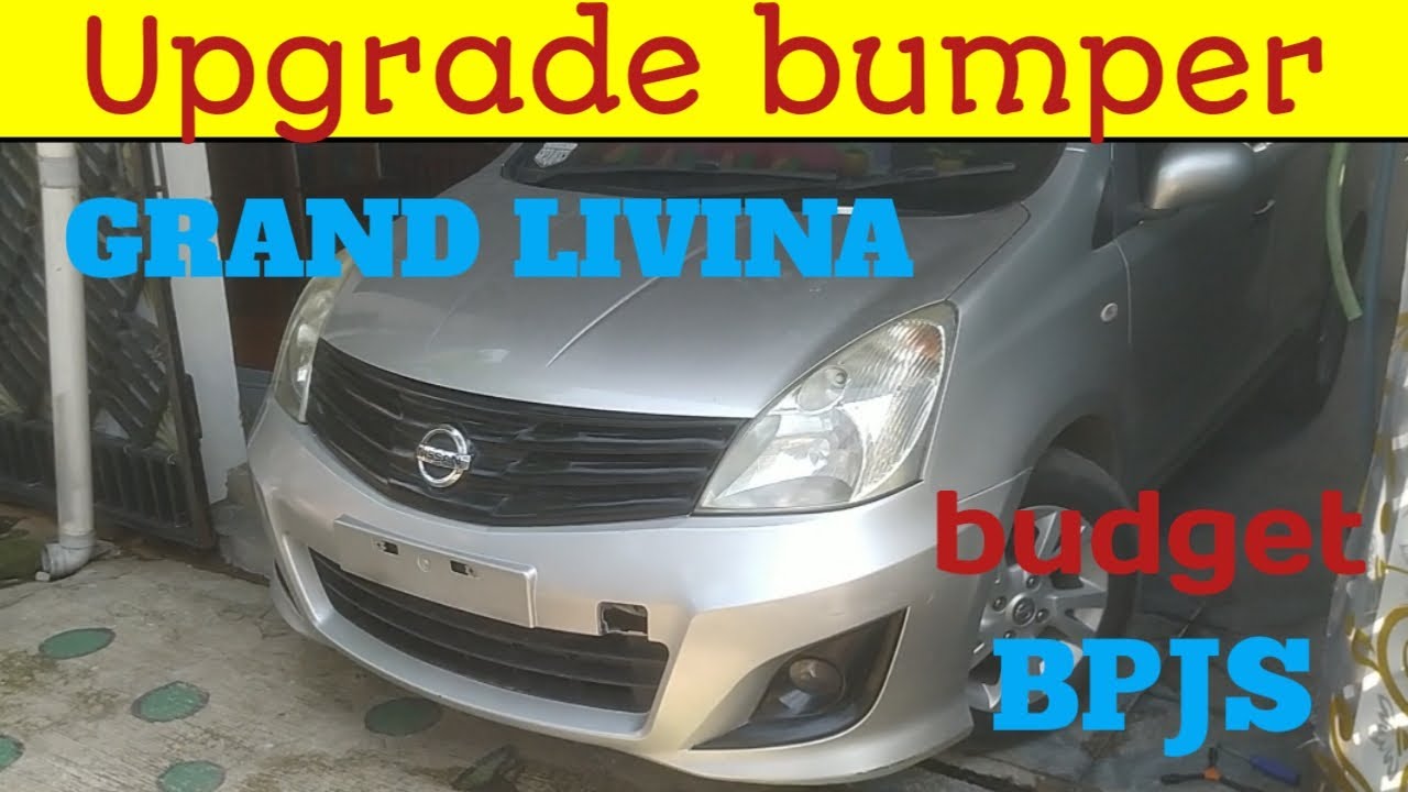 ganti bumper depan grand Livina HWS