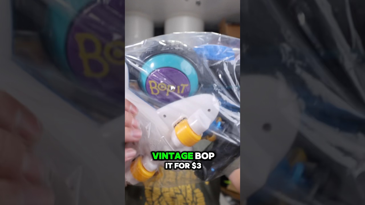 Will this Vintage Bop It From The Thrift Store Work??? #vintageresale #ebay #bopit