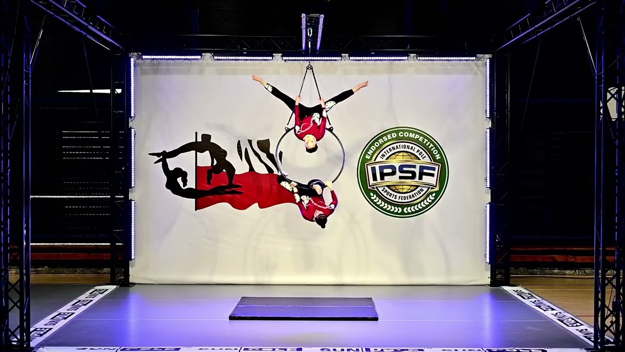 Mistrzostwa Polski Pole & Aerial2025, J.LASOTA D.DUDEK Aerial Hoop Sport Elite Duety Seniorzy Miesz.