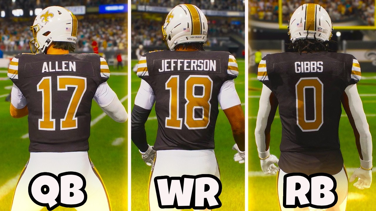 Я собрал команду, в которой есть все задатки для успеха, в Madden 26!