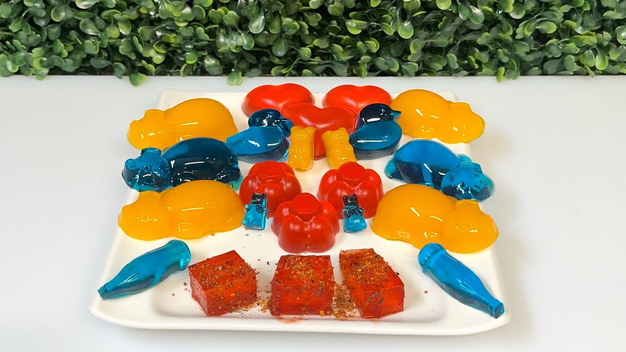 Gomitas Caseras Con Solo 3 Ingredientes (Receta Fácil) 😋😋