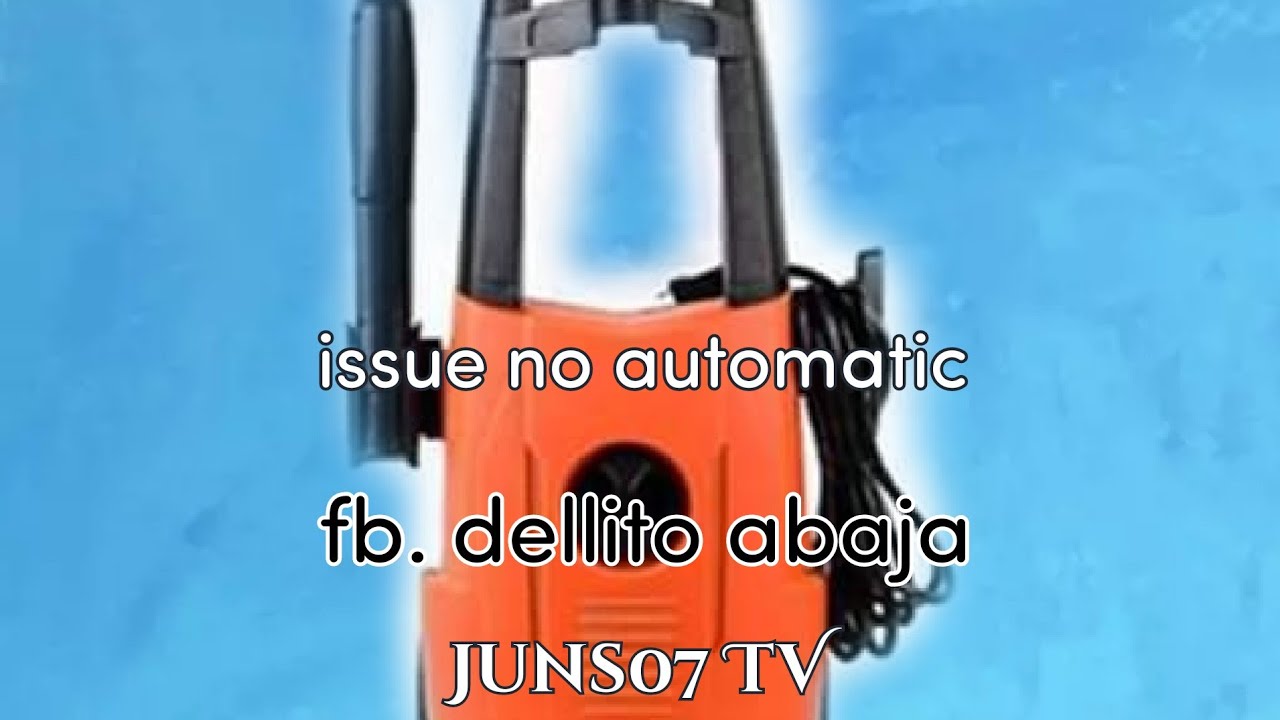 kawasaki HPW302 no automatic off