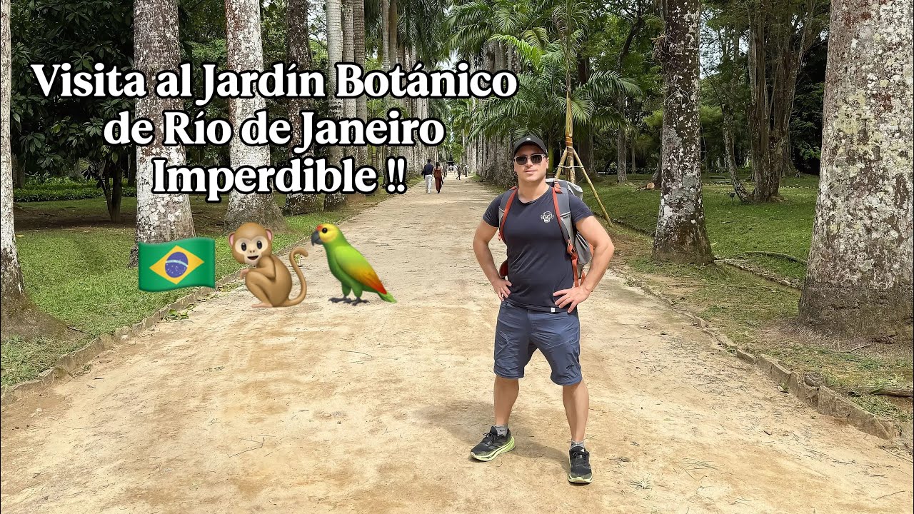 BRASIL 7. VISITA AL JARDÍN BOTÁNICO DE RÍO DE JANEIRO, UN LUGAR FABULOSO !!!