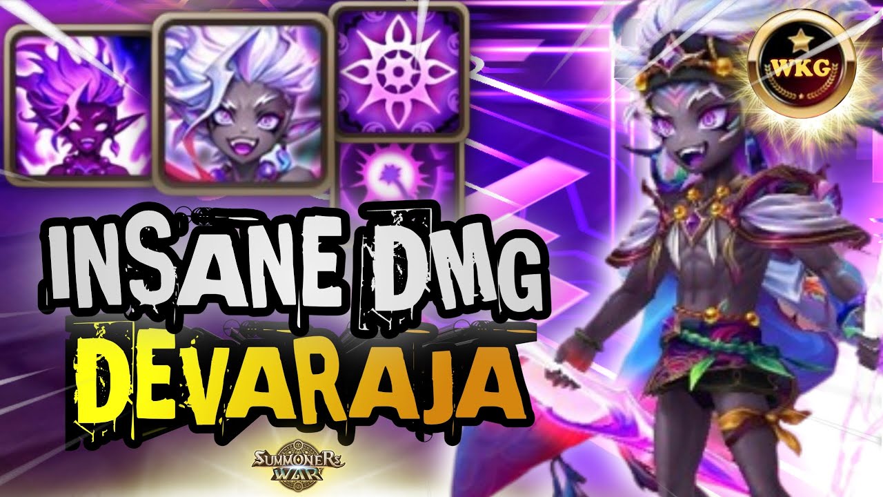 EZ SAFE G1 with DARK INDRA COMBO IN RTA SUMMONERS WAR
