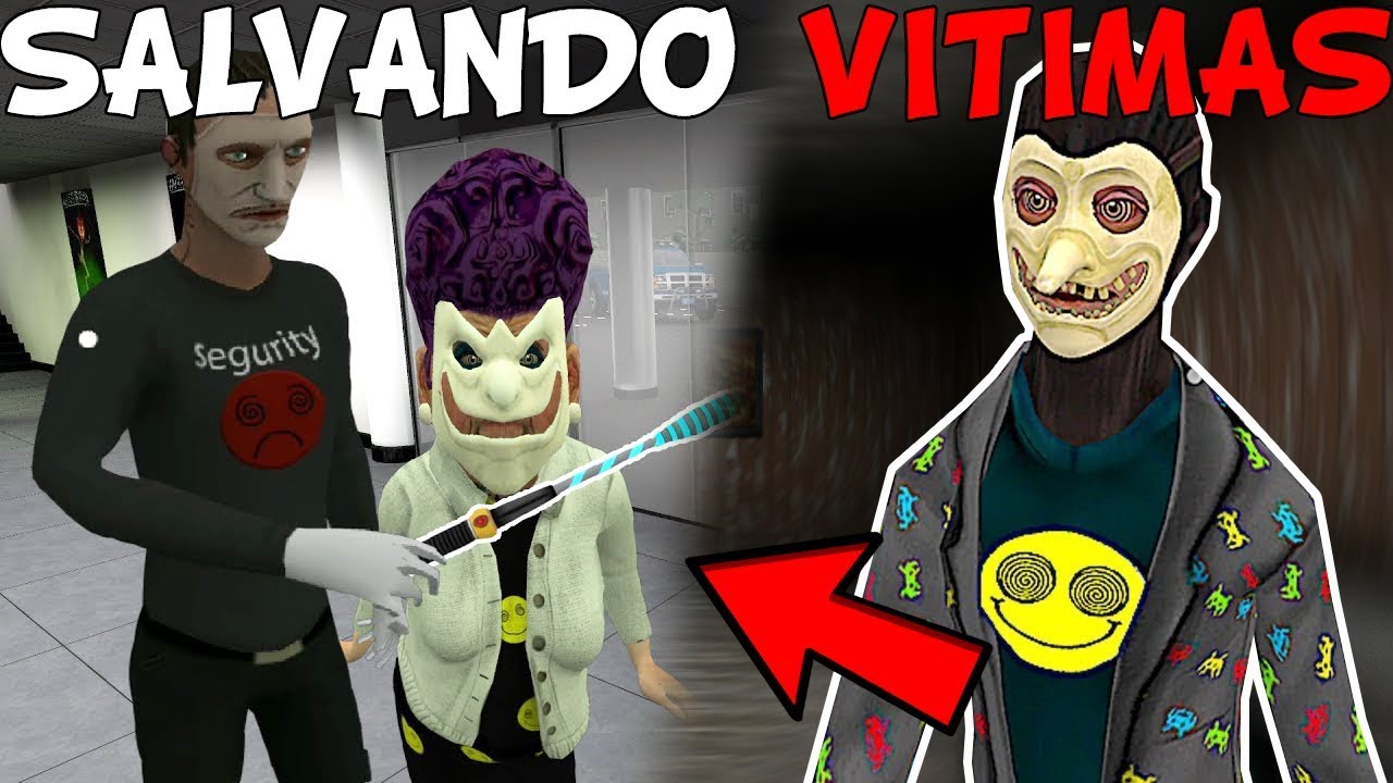 FINAL BOM!! SALVANDO AS VITIMAS HIPNOTIZADAS DO NOVO PALHAÇO!! - Smilling X (JOGO DE TERROR)