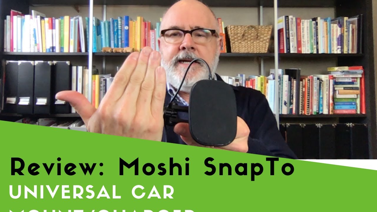 Review: Moshi SnapTo Universal Car Mount with Wireless Charging