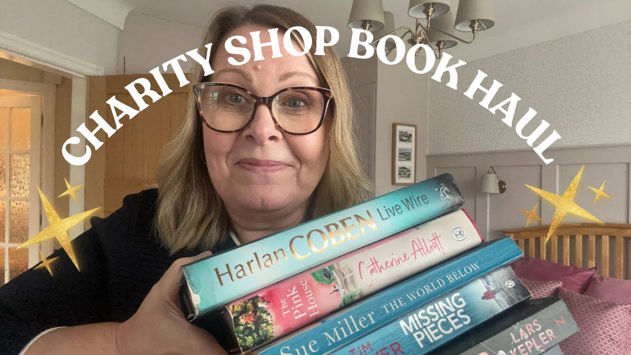 My Latest Charity Shop Book Haul, Budget Second Books and Saving Money. What did I pick Up?