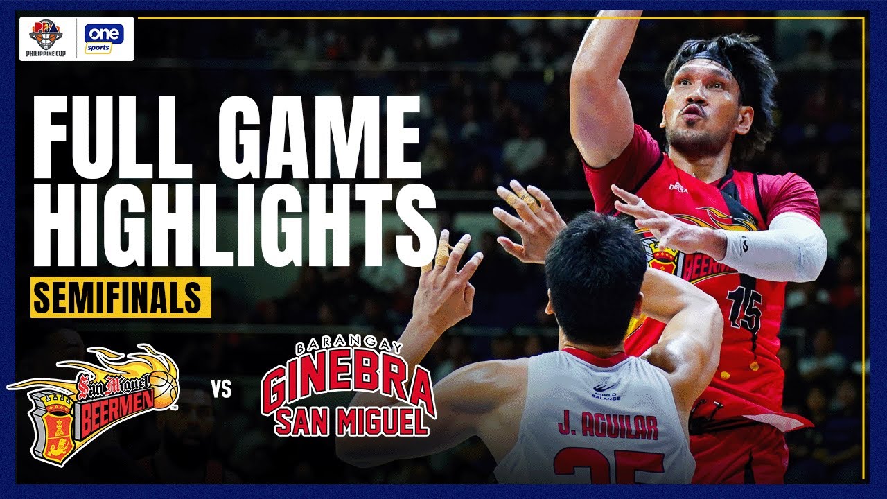 SAN MIGUEL vs. BRGY. GINEBRA | FULL GAME HIGHLIGHTS | SEMIS G5 | PBA SEASON 49 PHILIPPINE CUP