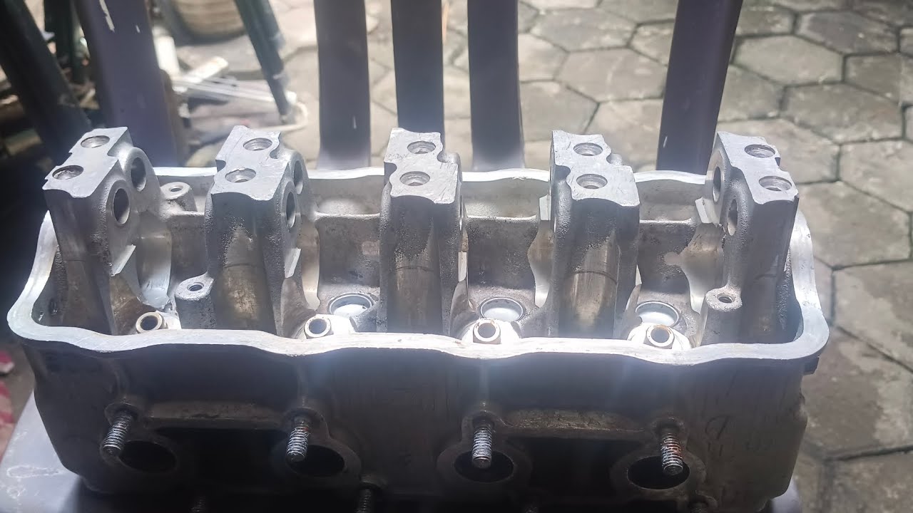 Cara perbaiki cylinder Head  /  silinder kop  jimny katana 