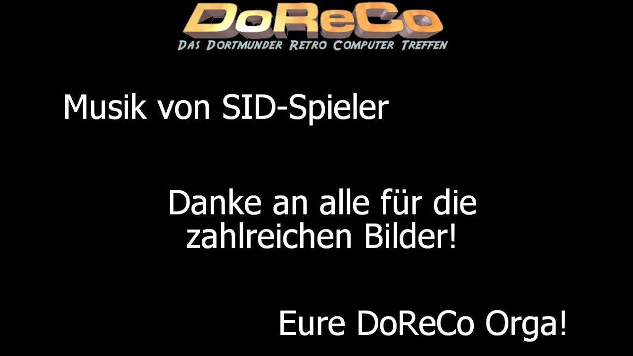 DoReCo Uncut - Dortmunder Retro Computer Treffen Party Ersatz Tr&ouml;st Video
